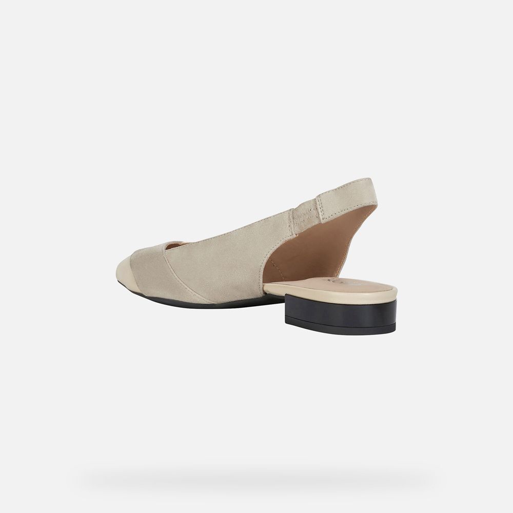 Ballerines Geox Charyssa - Beige - Femme 689742-GPC